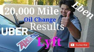 20000 Mile AMSOIL Oil Analysis on UBER LYFT Honda Accord