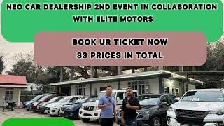 Lucky Draw Opportunity for all. NEO CAR DEALERSHIP 2nd event in collab with ELITE MOTORS 5th even