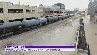 Moline officials: One company stands in the way of passenger rail project