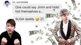 BTS TEXTS ► the ones with the Suga daddy