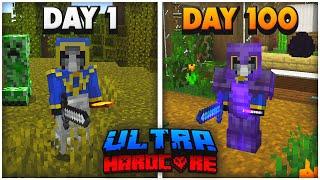 I Survived 100 Days of Minecraft Ultra Hardcore