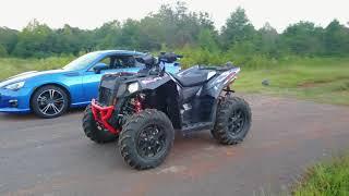 Polaris Scrambler 1000 vs. Subaru BRZ Drag Race