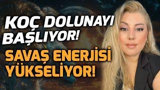 Liderlik Enerjisiyle Koç Dolunayı Başlıyor! Tamamlanma ve Sonlanmaya Hazır Olun!|Astrolog Ayça Aydın