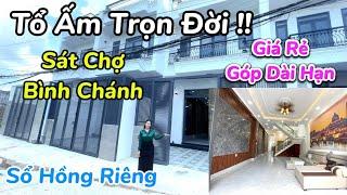 Tổ ấm trọn đờiSát chợ Bình Chánh, sổ riêng giá rẻ góp dài hạn | Phương Hiền Bán Nhà Bình Chánh