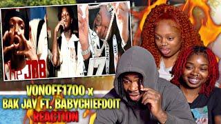 2-IN-1!! VonOff1700 x BAK Jay Ft. BabyChiefDoit - Flukey Sh*t & Drive Da Boat | REACTION