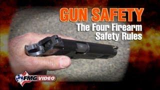 Four Gun Safety Rules