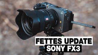 Update macht sie zur Kinokamera I Sony FX3 Firmware 2 0