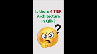 We Know 3 TIER Architecture | What is 4 TIER Architecture? #shorts #qliksense qlik best architecture