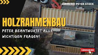 Holzrahmenbau - Rohbau, Wandaufbau, Dämmung, Fassade, Preise, Vorteile und weitere Infos - Holzbau