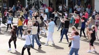 Moky Flash Mob Carlisle City Centre - Sam and the Womp Bom Bom