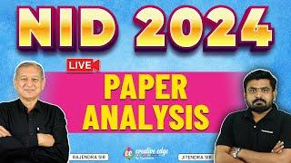 NID 2024 Paper Analysis | Exam Paper Analysis & Difficulty Level | Comprehensive Question Solutions