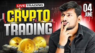   :  Live Trading and Analysis | Crypto , Gold and Oil | 04 May - #livetrading