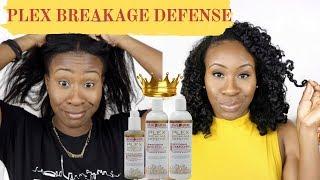 WASH DAY WITH PLEX BREAKAGE DEFENSE SYSTEM | RELAXED HAIR