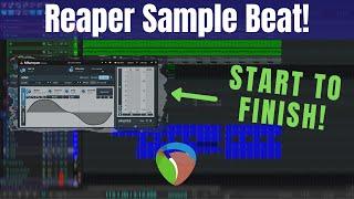 How to Make a CLEAN Sample Beat in Reaper (Reaper Beat Tutorial)