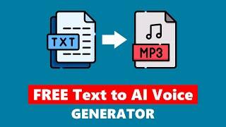 FREE Text to AI Voice Natural | Text to Speech Generator | Human Like Voice | No Character Limit