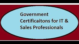 NASSCOM#GOVTCertificationsforITProfessionals#NAC#NCTP#BPMCertification#SalesExcellenceCertification