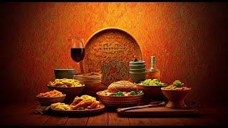 Indian Vegetable Fritters Cuisine Recipe With Pink Samon & Fillet Of Fish!