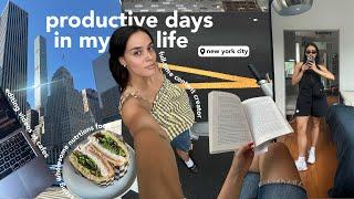 productive days in my life | full-time content creator in nyc