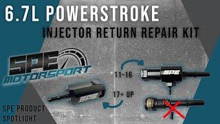 SPE 6.7 Powerstroke Fuel Injector Return Repair Kit