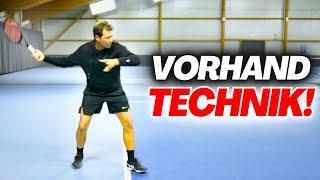 Vorhand-Technik verbessern mit diesen Trick!