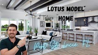 Lotus Model Tour| 2,838 Sq Ft | 3 Bedrooms | 2.5 Bath | Telaro | 55 & Older | Port St. Lucie