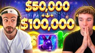 GAMBLING $50,000 TO $100,000 CHALLENGE!