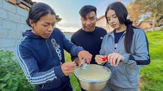 PREPARAMOS PASTEL SIN HORNO | FERNANDO OTAVALO VLOGS