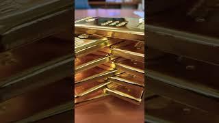 Gold Gold Gold  Kilo Gold Bars at Bullion Exchanges #shorts