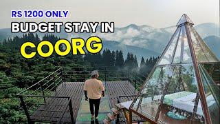 Budget Stay in Coorg | 42 Galibeedu | Coorg glass house | Coorg