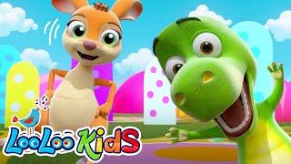 Jump and Bounce with the Kangaroo and Zigaloo (Official Video) - S4EP38 Dance Along - LooLoo Kids