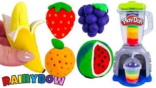 How to Create 6 Amazing Fruits out of Play Doh