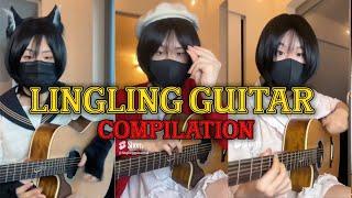 LINGLING Guitar Fingerstyle full video compilation #accoustic #guitar #musician