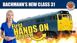 First Hands On Review of the NEW Bachmann Class 31 Model Railway Locomotive OO Scale