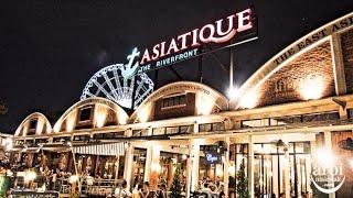 泰國曼谷最大的河邊夜市,搭船購物Asiatique The Riverfront Shopping Night Market