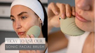 How to use our Smart Sonic Facial Brush