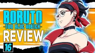 Baryon Mode Naruto SURPASSED & SARADA VS MATSURI - Boruto Two Blue Vortex Chapter 16 Review!