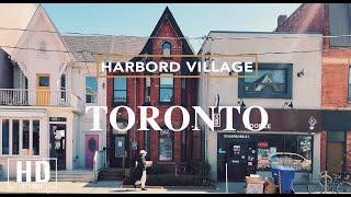 Toronto Harbord Village Virtual Walk2021 | Harbrod Street City Life | Canada Walking Travel Tour