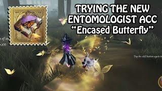 Trying the new S Entomologist accessories "Encased Butterfly"