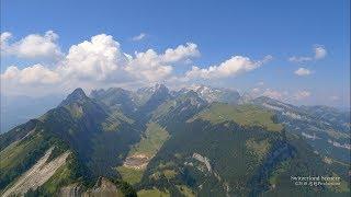 4K Hoher Kasten Appenzell & St.Gallen SWITZERLAND アルプス山脈