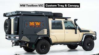 MW Toolbox VIC | Custom Tray & Canopy - Land Cruiser 79 Series