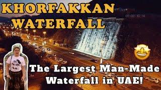 KHORFAKKAN WATERFALL || The Largest Waterfall in UAE! || A Must Visit Tourist Destination in Sharjah