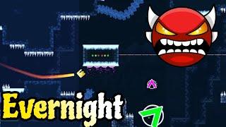 Evernight by Electro325 (Platformer Insane Demon) - Geometry Dash 2.2