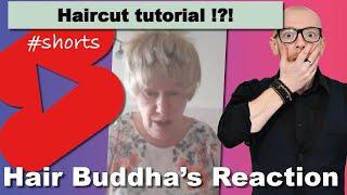 Reacting to TIK TOK HAIR FAILS - Hair Buddha #shorts reaction video