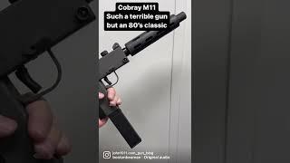 Cobray M-11. Such a terrible gun.  #john1911 #cobray #mac10 #mac11 #9mm #guncollection