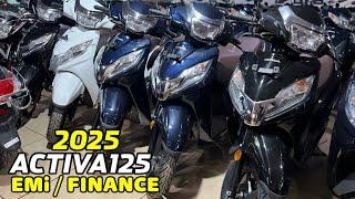 125cc Scooter King With New Updates | 2025 Honda Activa 125 Emi & Finance Details | Activa 125 New