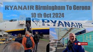 Ryanair Birmingham to Gerona 10th Oct  2024 using Dji action 5 pro