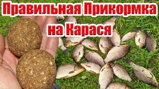 Супер! Прикормка на Карася! На что ловить Карася.