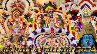 RS PALYA PALLAKI UTSAVA 2024  | KAMMANAHALLI PALLAKI  2024 #templemonk #carfestival  #kammanahalli