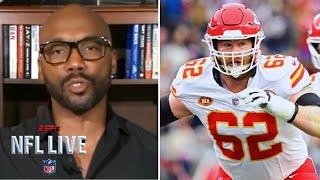 NFL LIVE | "Chiefs collapse is upon us" - Louis Riddick reacts to Chiefs traded Joe Thuney to Bears