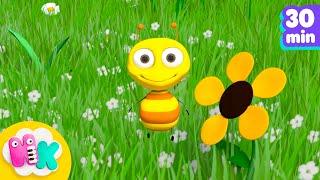 Buzz buzz buzz, Little honey bee  Animal Songs for Kids | HeyKids Nursery Rhymes | Animaj Kids